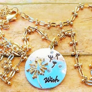 Dandelion Wish Necklace